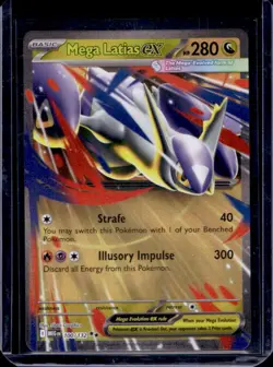 2025 Pokemon Mega Evolution MEG EN Latias ex Double Rare #100/132 - Image 1