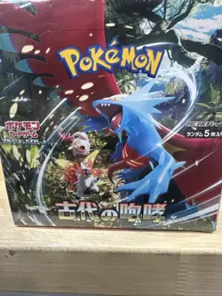 Pokemon Card Booster Box Ancient Roar & Future Flash sv4K sv4M 4521329394725 - Image 1