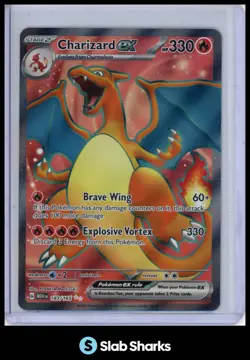 2023 POKEMON SV 151 - MEW EN #183/165 CHARIZARD EX ULTRA RARE - Image 1