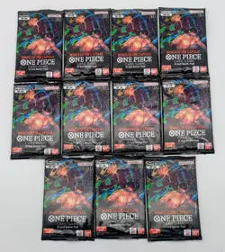 One Piece Wings of the Captain Booster Pack Lot of 11 TCG Card Game English - Image 1