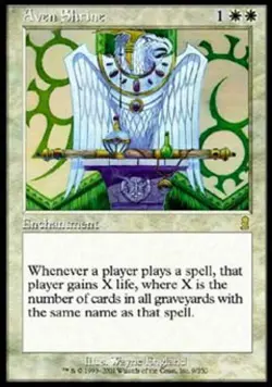 Aven Shrine - Light Play MTG Odyssey - Image 1