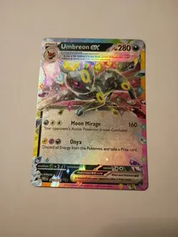 Umbreon EX 60/131 Pokemon Double Rare Holo Card Prismatic Evolutions - NEAR MINT - Image 1