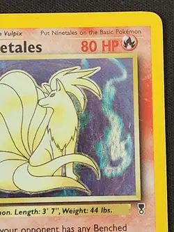 2002 Pokemon Card Ninetales 17/110 Holo Legendary Collection Holographic - Image 4