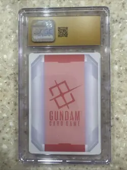 CGC Pristine 10 Gundam Card Game RESOURCE R-002C+ TOP POP - Image 2
