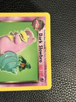 Dark Slowbro 29/82 Team Rocket Unlimited Non-Holo Rare Pokemon Card - Image 2