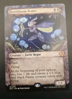 Bitterbloom Bearer (Showcase) Lorwyn Eclipsed MTG Regular Near Mint - Image 1