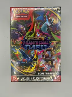 POKEMON TCG MEGA EVOLUTIONS PHANTASMAL FLAMES BOOSTER BUNDLE BOX NEW SEALED - Image 1