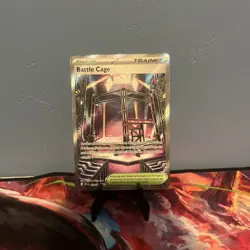 Battle Cage 116/94 Ultra Rare Pokemon Phantasmal Flames - Image 1