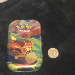 Pokemon TCG: Vibrant Paldea Mini Tin featuring the Pokemon Dachshund & Oricorio - Image 4