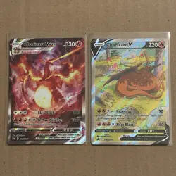 Pokemon Charizard V Charizard VMAX Sword & Shield Promo Lot - Image 1
