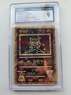 CGC 9 Mint Ancient Mew Pokemon 2000 Movie Promo - Image 1