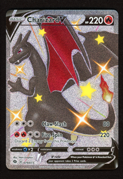 Charizard V 079/073 Shiny Secret Rare Champion's Path Pokemon Sword & Shield NM - Image 1