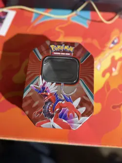 1x EMPTY Koraidon Paldea Legends Tin for Storage - Pokemon TCG - Image 1