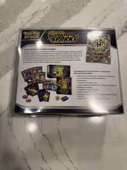 POKEMON TCG SURGING SPARKS ETB ELITE TRAINER BOX FACTORY SEALED WITH CASE - Image 3