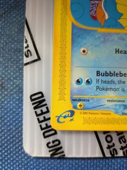 Pokemon Squirtle 132/165 Expedition Base Set Regular - Image 5