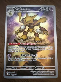 Pokemon Alakazam 009 Me: Mega Evolution ETB Promo Holo - Image 1