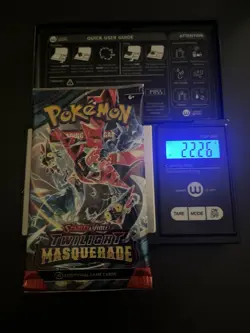 (VERY HEAVY) 22.26g Pokemon TCG Twilight Masquerade Booster Pack (SEALED)✅ - Image 1