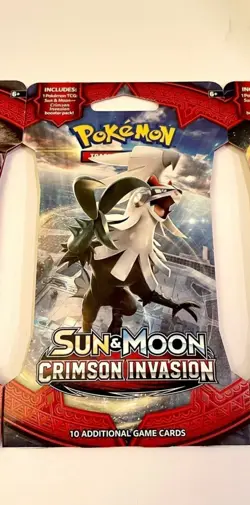 (1) Pokemon TCG: Sun & Moon Crimson Invasion Sleeved Booster Pack (Silvally) - Image 1