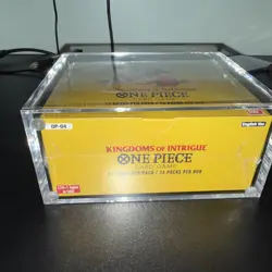 One Piece Card Game - Kingdoms of Intrigue (OP04) - Booster Box w/acrylic case - Image 2