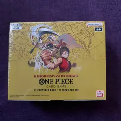 One Piece Card Game - Kingdoms of Intrigue (OP04) - Booster Box - English - Image 1
