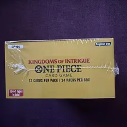 One Piece Card Game - Kingdoms of Intrigue (OP04) - Booster Box - English - Image 4