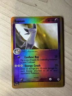 Pokemon TCG: 2003 EX Sandstorm Espeon 16/100 Reverse Holo LP - Image 1