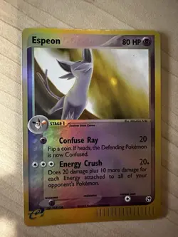 Pokemon TCG: 2003 EX Sandstorm Espeon 16/100 Reverse Holo LP - Image 4