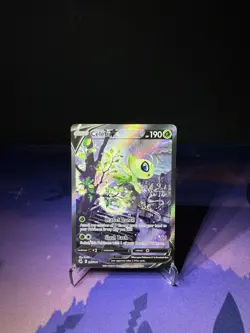 Celebi V (Alternate Full Art)Pokemon TCG SWSH Fusion Strike Card 245/264 - Image 2