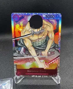 Roronoa Zoro ST01-013 - One Piece TCG - Starter Deck 1 SR Near-Mint Foil English - Image 1