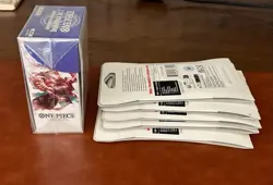 One Piece (1) Double Pack OP05 DP-02 And (5) Sleeved Booster Packs Sealed 810059783591 - Image 5