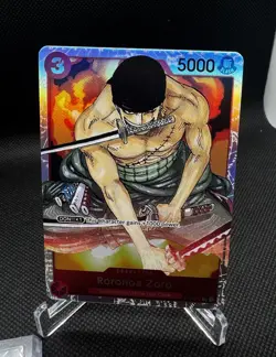 Roronoa Zoro ST01-013 - One Piece TCG - Starter Deck 1 SR Near-Mint Foil English - Image 1