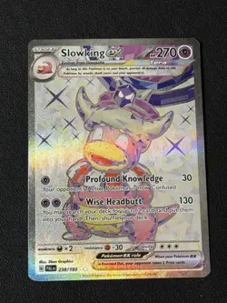 Pokemon TCG Slowking ex 238/193 Paldea Evolved Full Art Ultra Rare NM - Image 1