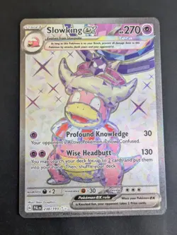 Slowking ex Ultra Rare Full Art 238/193 - Pokemon TCG Paldea Evolved - MINT / NM - Image 1