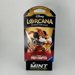 Disney Lorcana The First Chapter Sleeved Blister Booster Pack |BRAND NEW SEALED 4050368981721 - Image 1