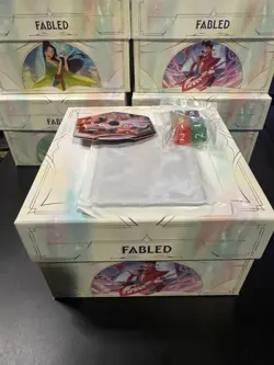 Disney Lorcana Fabled Illumineer's Trove - Box & Accessories Only (No Packs) - Image 3