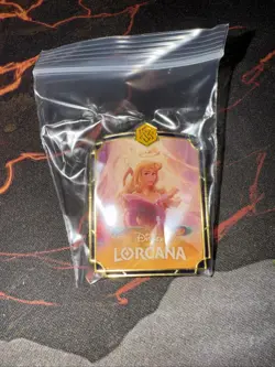 Disney Lorcana League Play Promo Sleeping Beauty Pin - Fabled - Image 1