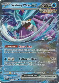 WALKING WAKE EX 050/162 TEMPORAL FORCES POKEMON (DOUBLE RARE, NM) - Image 1