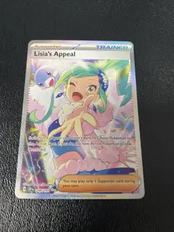 Pokemon TCG: S&V Surging Sparks - Lisia's Appeal SIR 246/191 - NM - Image 1