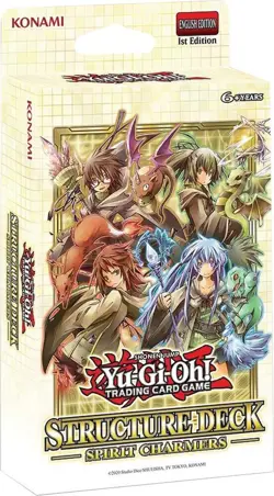 YUGIOH 1ST ED SPIRIT CHARMERS STRUCTURE DECK ENGLISH FACTORY SEALED NEW - Image 1