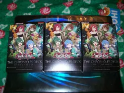 3x Yu-Gi-Oh! The Chronicles Deck Spirit Charmers All Holo Factory Sealed - Image 1