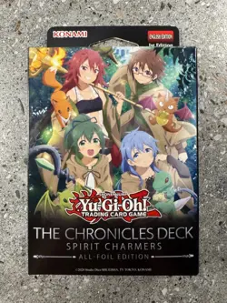 Yugioh The Chronicles Deck Spirit Charmers 1st Edition Factory Sealed EU - Image 1
