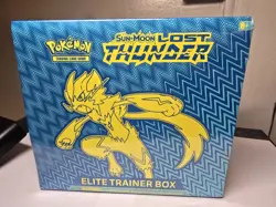 2018 POKEMON SUN & MOON LOST THUNDER ELITE TRAINER BOX ETB FACTORY SEALED - Image 1