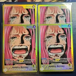 Jewelry Bonney OP13-100 Leader Alt Art Carrying on his Will One Piece TCG - Image 3