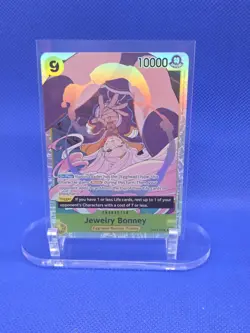 One Piece Carrying On His Will Jewelry Bonney OP13-108 Foil Super Rare SR - Image 1