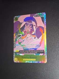 OP13-108 SR Foil Jewelry Bonney, One Piece TCG, Carrying On His Will, English - Image 1