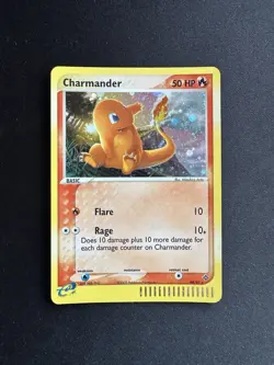 Charmander 98/97 Holo Secret Rare EX Dragon Pokemon Card 2003 NM/LP - Image 1