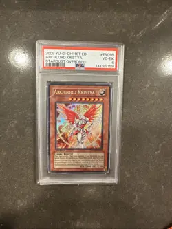 Archlord Kristya SOVR-EN096 Stardust Overdrive 1st Edition Psa 4 - Image 1