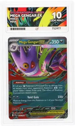 Mega Gengar EX 056/094 | Phantasmal Flames | ACE 10 | English | Pokemon TCG - Image 3