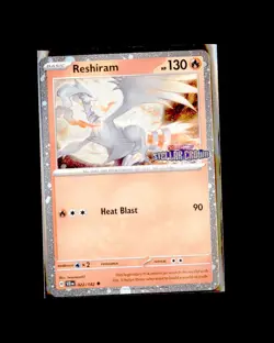 NM pokemon Miscellaneous Cards & Products Holo Uncommon Reshiram (Stellar Crown - Image 1