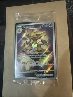 Pokemon TCG Alakazam Holo Sealed Promo Card Mega Evolutions PSA 10 Contender - Image 2